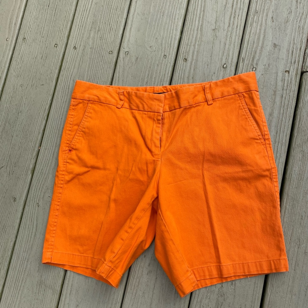 LAND’ N SEA Orange Women's Shorts, Size: 10